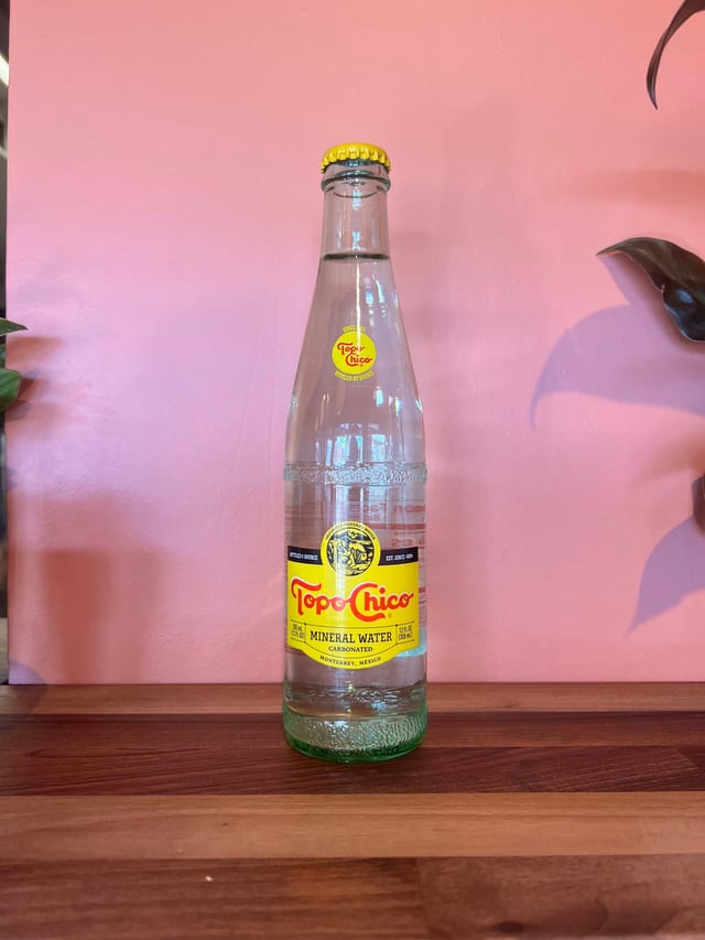 Sparkling Water.